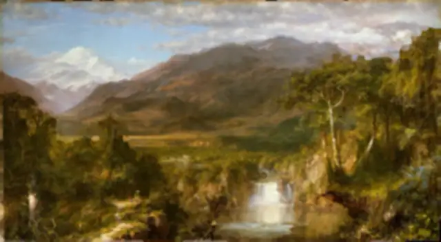 The reconstructed layer that sits behind the painting.