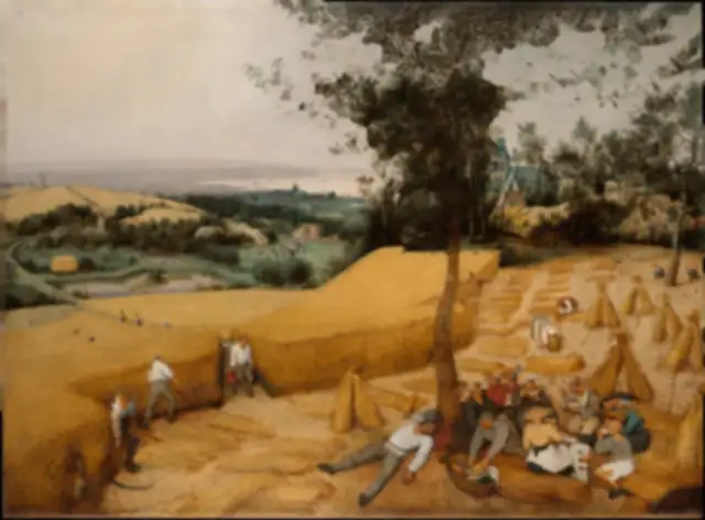 The reconstructed layer that sits behind the painting.