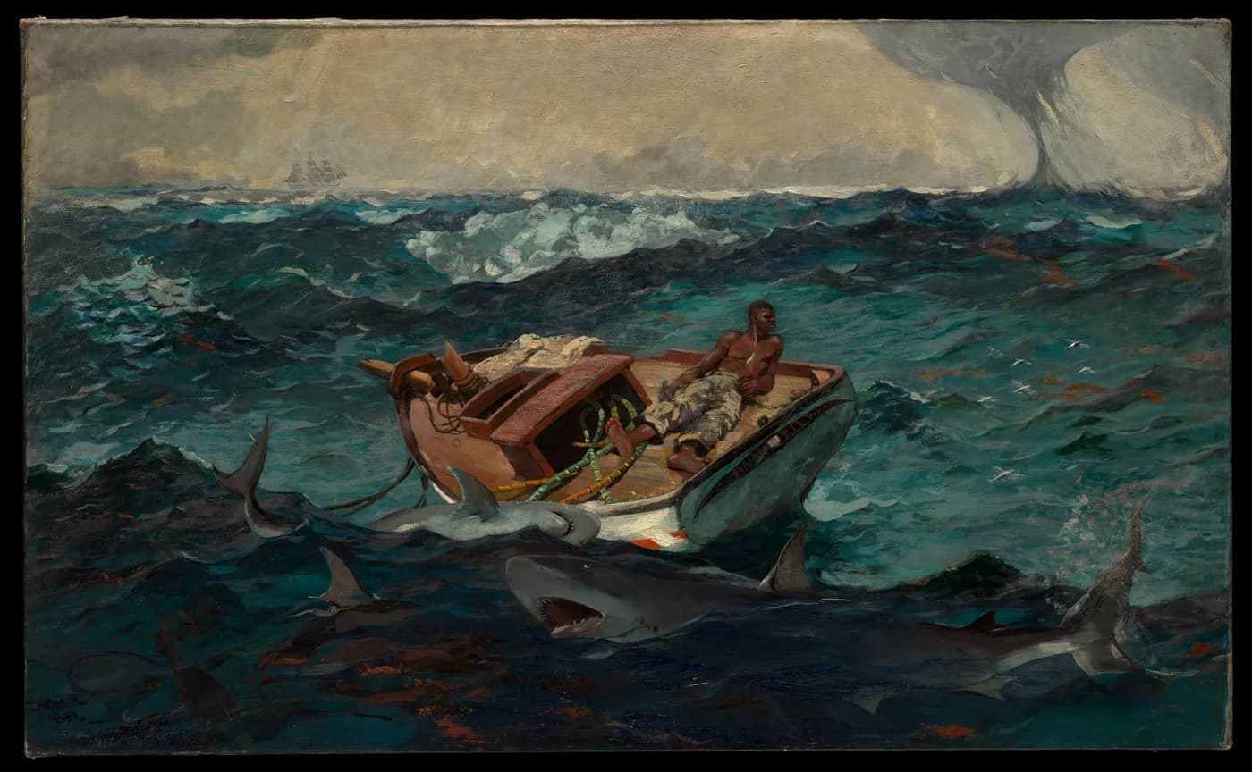 The Gulf Stream, the painting itself.