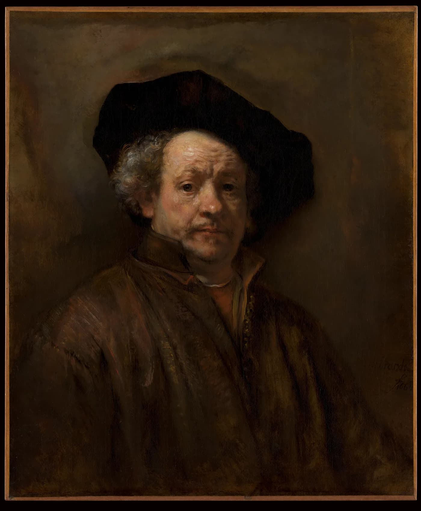 Self-Portrait, the painting itself.